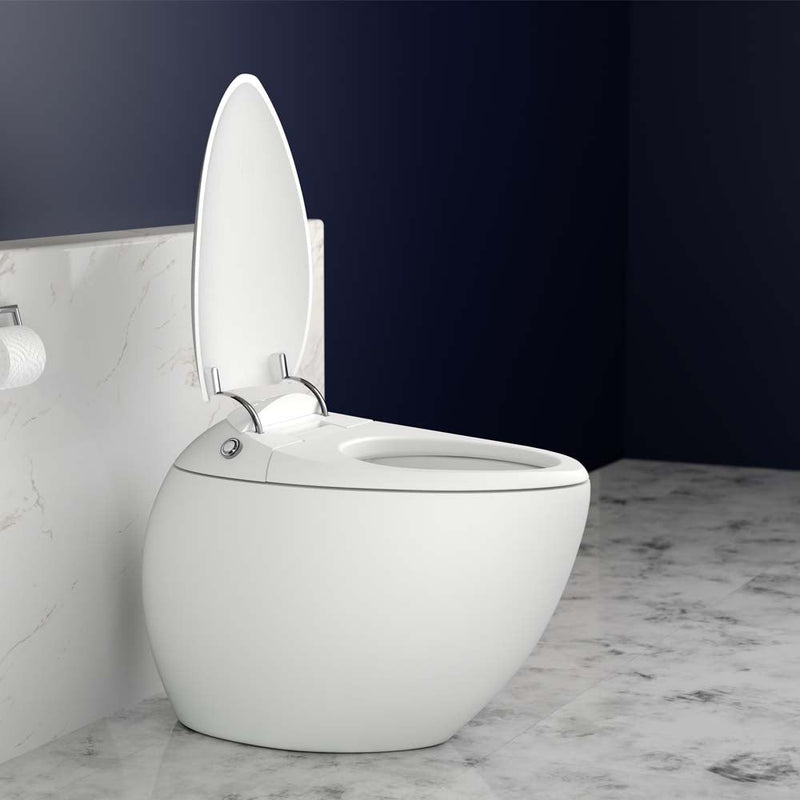 Trone Neoluxe STY1 Smart Bidet Toilet with Voice Control, Efoam, UV Sterilization & Heated Seat