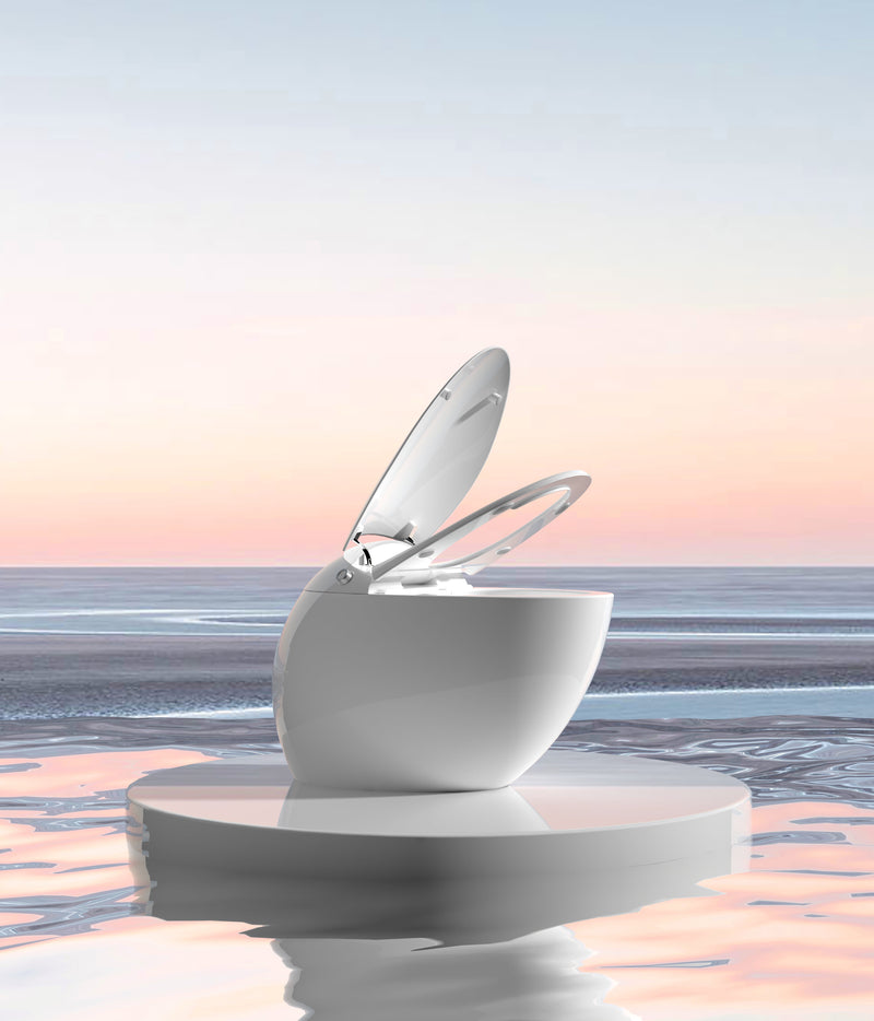 Trone Neoluxe STY1 Smart Bidet Toilet with Voice Control, Efoam, UV Sterilization & Heated Seat