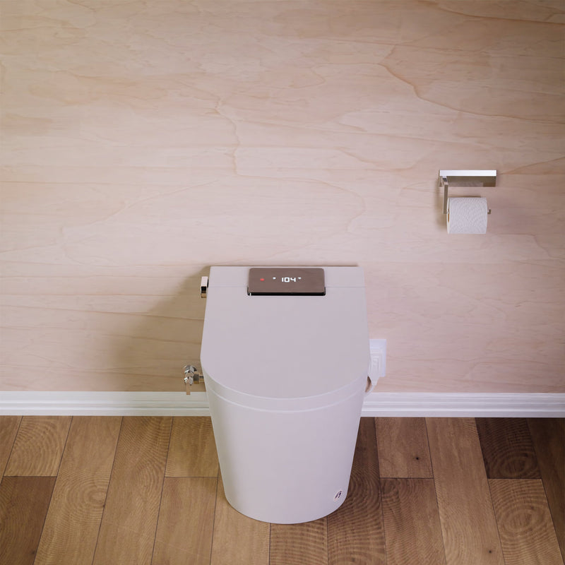 Trone Nobelet STCM1 Luxury Smart Bidet Toilet with ToeTouch, Auto Open & Heated Seat