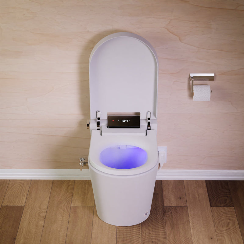 Trone Nobelet STCM1 Luxury Smart Bidet Toilet with ToeTouch, Auto Open & Heated Seat