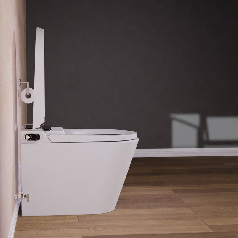 Trone Nobelet STCM1 Luxury Smart Bidet Toilet with ToeTouch, Auto Open & Heated Seat