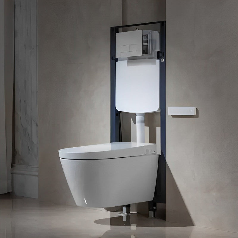 Trone Vivenza STV7216 Wall-Hung Tankless Smart Bidet Toilet with Heated Seat & Auto Flush