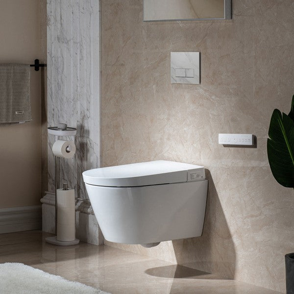 Trone Vivenza STV7216 Wall-Hung Tankless Smart Bidet Toilet with Heated Seat & Auto Flush