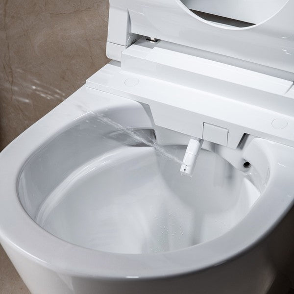 Trone Vivenza STV7216 Wall-Hung Tankless Smart Bidet Toilet with Heated Seat & Auto Flush