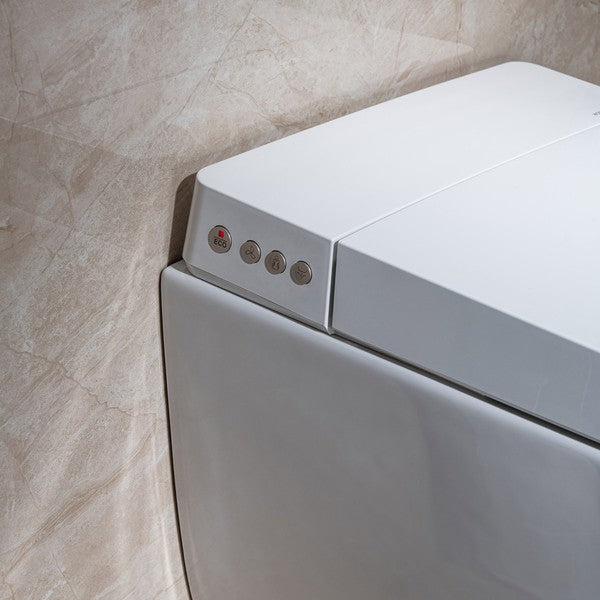 Trone Vivenza STV7216 Wall-Hung Tankless Smart Bidet Toilet with Heated Seat & Auto Flush
